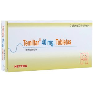 TEMILTAR TELMISARTAN 40 MG CAJA CON BLISTER 3 X 10 (30 TAB) (TELMISARTAN)
