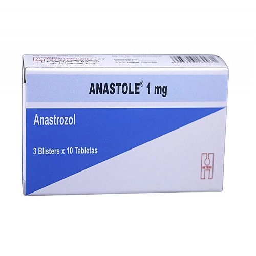 ANASTOLE ANASTROZOL 1MG CAJA CON BLISTER3 X 10 (30 TAB) (ANASTROZOL)