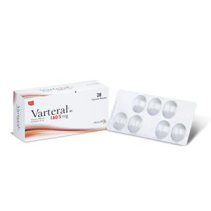 VARTERAL 160/5 MG CAJA X 28 CAP (AMLODIPINO+VALSARTAN)