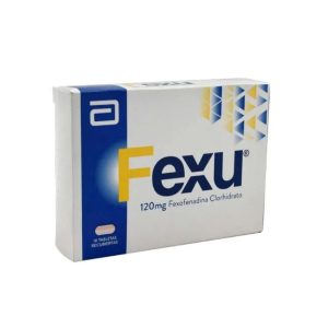 FEXU 120 MG CAJA X 10 TAB (FEXOFENADINA)