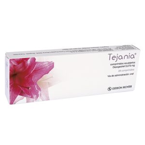 TEJANIA 0,075 MG CAJA X 28 TAB (DESOGESTREL)