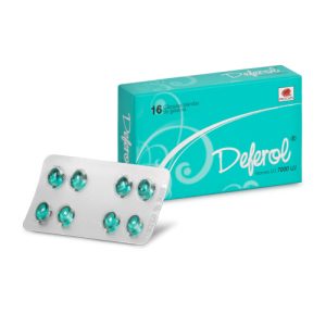 DEFEROL 7000 UI CAJA X 16 CAP (COLECALCIFEROL (VITAMINA D3))