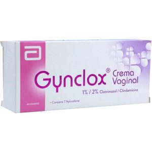 GYNCLOX CREMA VAG. TBO X 40 GR (CLINDAMICINA+CLOTRIMAZOL)