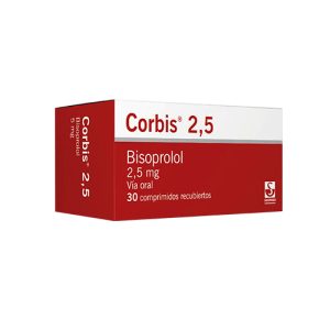 CORBIS 2,5 MG CAJA X 30 COM (BISOPROLOL)