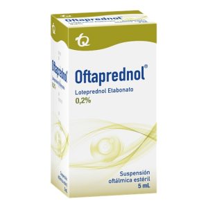 OFTAPREDNOL FRASCO X 5 ML (LOTEPREDNOL)
