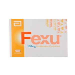FEXU 180 MG CAJA X 10 TAB (FEXOFENADINA)