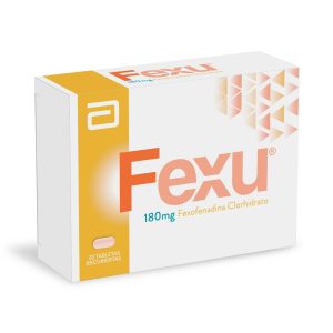 FEXU 180 MG CAJA X 20 TAB (FEXOFENADINA)