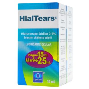 HIALTEARS PREPACK FRASCO X 10 ML + 15 ML (SODIO HIALURONATO)