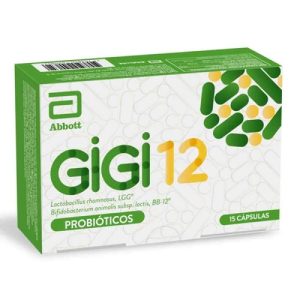 GIGI 12 CAJA X 15 CAP (PROBIOTICOS Y PREBIOTICOS)