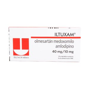 ILTUXAM 40/10 MG X 28 COM (AMLODIPINO+OLMESARTAN) (AMLODIPINO+OLMESARTAN)