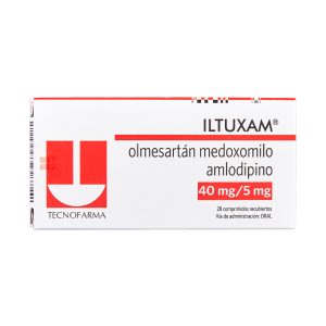 ILTUXAM 40/5 MG X 28 COM (AMLODIPINO+OLMESARTAN) (AMLODIPINO+OLMESARTAN)