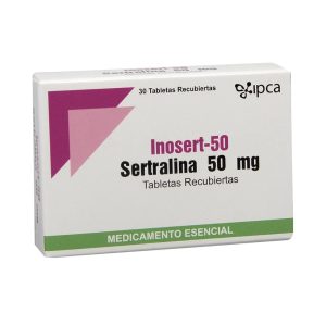 INOSERT- 50 MG X 30 TAB (SERTRALINA)