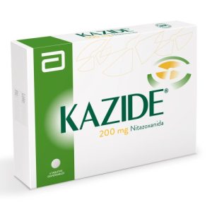 KAZIDE 200 MG DISPER X 6 TAB (NITAZOXANIDA)