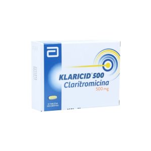 KLARICID 500 MG TBS X 10 TB (CLARITROMICINA)