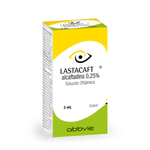 LASTACAFT FRASCO X 3 ML (ALCAFTADINA)