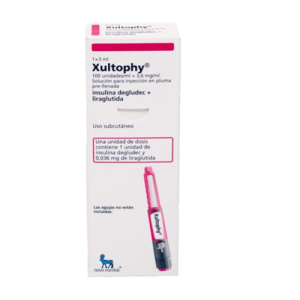 XULTOPHY CAJA X 1 JER PRELLENADA (INSULINA DEGLUDEC+LIRAGLUTIDA)