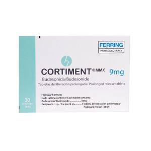 CORTIMENT 9MG CAJA X 30 TAB (BUDESONIDA)