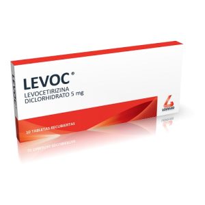 LEVOC 5 MG X 10 TAB X 10 TAB (LEVOCETIRIZINA) (LEVOCETIRIZINA)