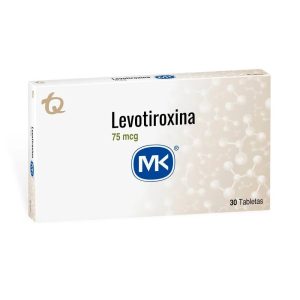 LEVOTIROXINA MK 75 MCG TAB CJA X 30 TAB (LEVOTIROXINA)