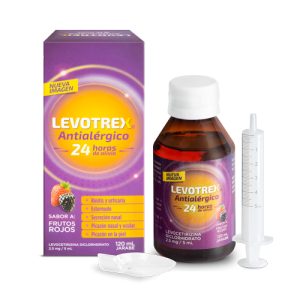 LEVOTREX JARABE FRASCO X 120 ML (LEVOCETIRIZINA)