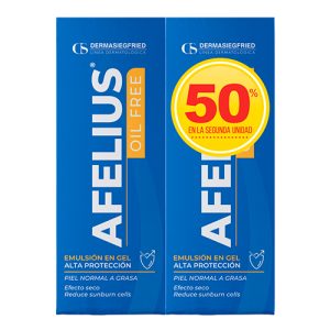 AFELIUS OIL FREE OFERTA 2 TUBOS TUBO X 60 GR X 2 (PROTECTOR SOLAR PARA ADULTOS)
