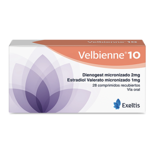 VELBIENNE 10 CAJA X 28 COMP (DIENOGEST+ESTRADIOL) (DIENOGEST+ESTRADIOL)