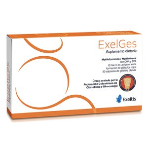EXELGES CJA X 30 CAPSULAS CAJA X 30 CAPSULAS (MULTIVITAMINICOS) (MULTIVITAMINICOS)