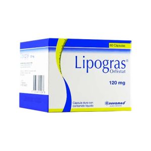 LIPOGRAS 120 MG X 60 CAP (ORLISTAT)