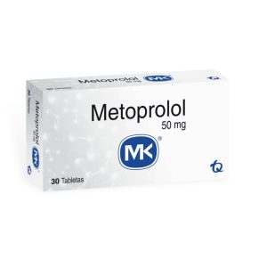 METOPROLOL MK X50MG TABLETAS CAJX30TAB CJA X 30 TAB (METOPROLOL TARTRATO)
