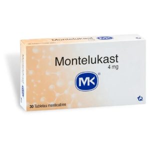MONTELUKAST MK 4MG CJA X 30 TAB MASTICABLES (MONTELUKAST)