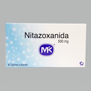 NITAZOXANIDA MK 500MG CJA X 6 TAB CUB (NITAZOXANIDA)