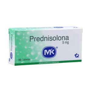 PREDNISOLONA MK 5MG CAJX30TAB (PREDNISOLONA)