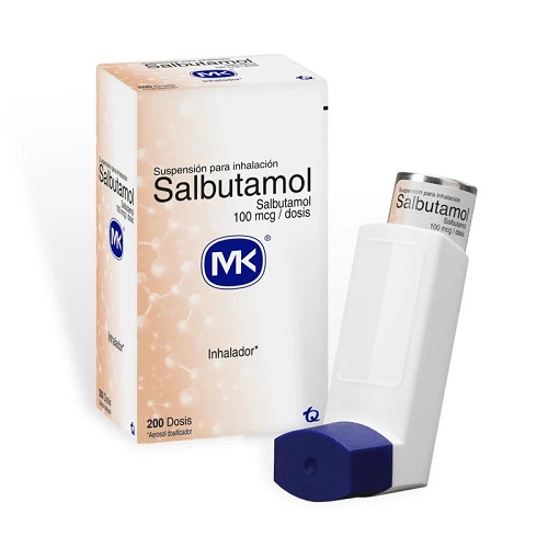 SALBUTAMOL MK 100MCG/DOSIS CJA X 1 INH X 200 DOSIS SOL PARA INH (SALBUTAMOL)