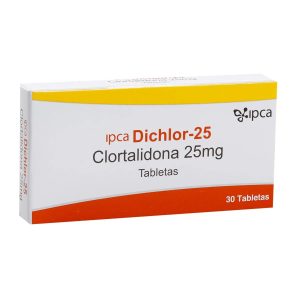 DICHLOR 25MG CJA X 30 TAB CJA X 30 TAB (CLORTALIDONA)