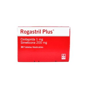 ROGASTRIL PLUS CAJA X 30 TAB (CINITAPRIDA+SIMETICONA)