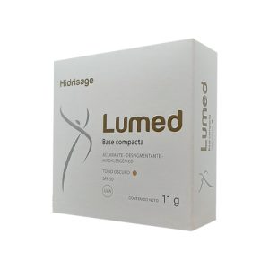 LUMED BASE COMPACTA TONO OSCURO CAJA X 11 GR ()