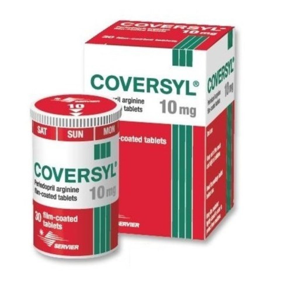 COVERSYL A 10MG CJA X 30 COMP CJA X 30 COMP (PERINDOPRIL)