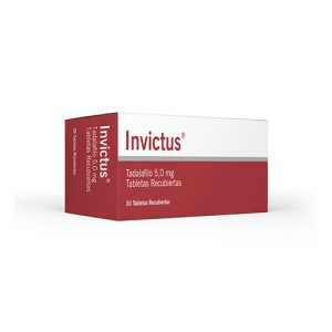 INVICTUS 5 MG CAJA X 30 TAB (TADALAFILO)