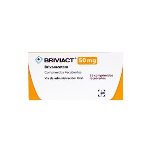 BRIVIACT 50MG CJA X 28 COMP CJA X 28 COMP (BRIVARACETAM)