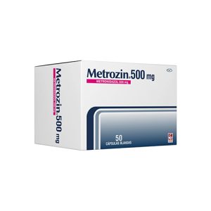 METROZIN 500 MG CAJA X 50 CAP (METRONIDAZOL)