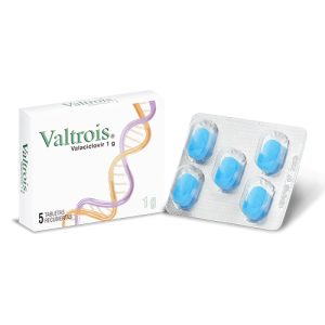 VALTROIS 1 G CAJA X 5 TAB (VALACICLOVIR)