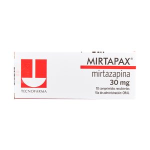 MIRTAPAX 30 MG X 10  COMP (MIRTAZAPINA) (MIRTAZAPINA)