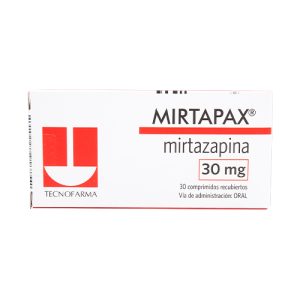 MIRTAPAX 30 MG X 30  COMP (MIRTAZAPINA) (MIRTAZAPINA)