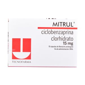 MITRUL 15 MG X 10 CAP (CICLOBENZAPRINA) (CICLOBENZAPRINA)