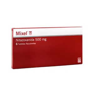 MIXEL 500 MG FRASCO X 6 TAB (NITAZOXANIDA)