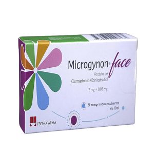 MICROGYNON FACE CJA X 21 COMP CJA X 21 COMP (CLORMADINONA+ETINILESTRADIOL) (CLORMADINONA+ETINILESTRADIOL)