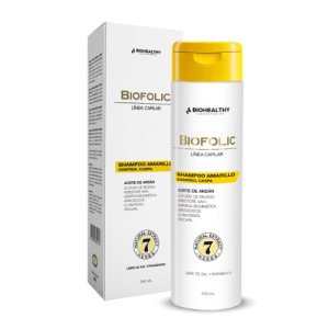 BIOFOLIC TRATAMIENTO DERMATITIS SEBORREICA AMARILLO FRASCO X 240 ML