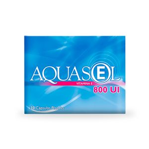 AQUASOL E 800 UI CAJA X 30 CAP (TOCOFEROL (VITAMINA E))