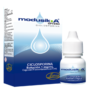 MODUSIK-A 0.1% FRASCO X 5 ML (CICLOSPORINA)