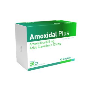 AMOXIDAL PLUS CAJA X 20 COMP (AMOXICILINA+CLAVULANICO ACIDO) (AMOXICILINA+CLAVULANICO ACIDO)